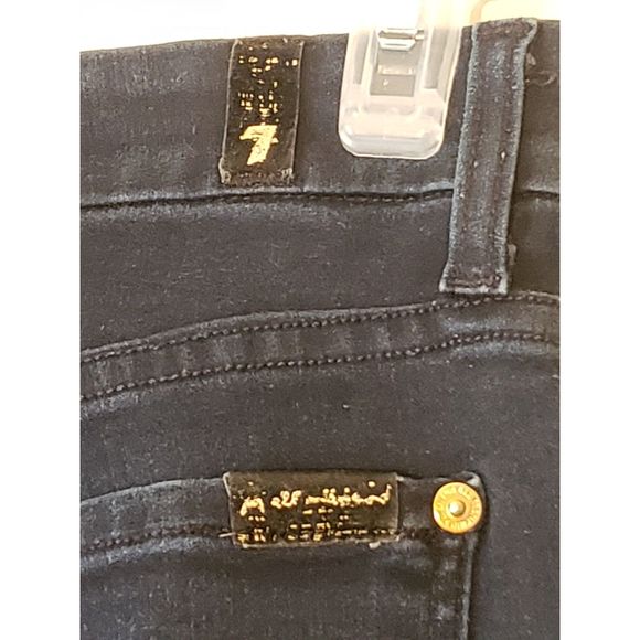 Women's, 7 For All Mankind, 29, 30W X 32L, LDark Blue - Picture 5 of 6